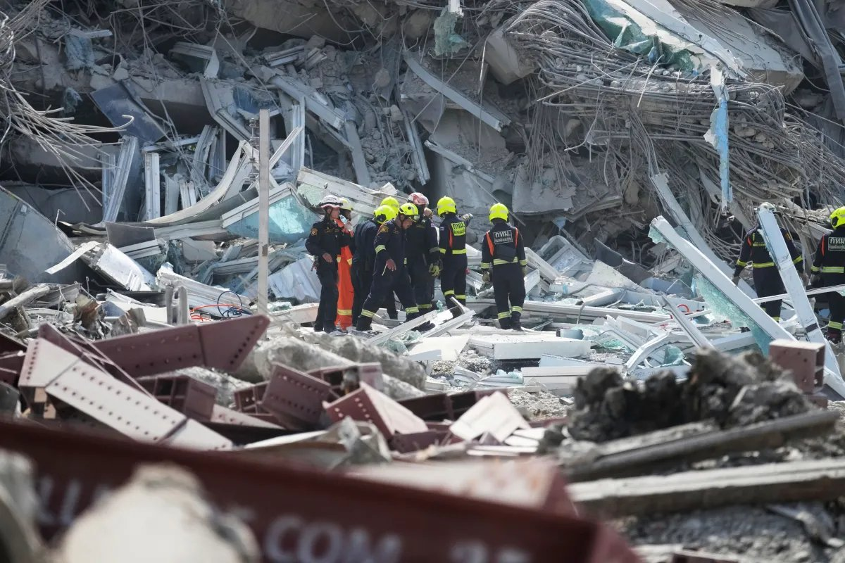 Deadly Myanmar-Thailand Earthquake Leaves Over 1,600 Dead, Rescue Efforts Intensify
