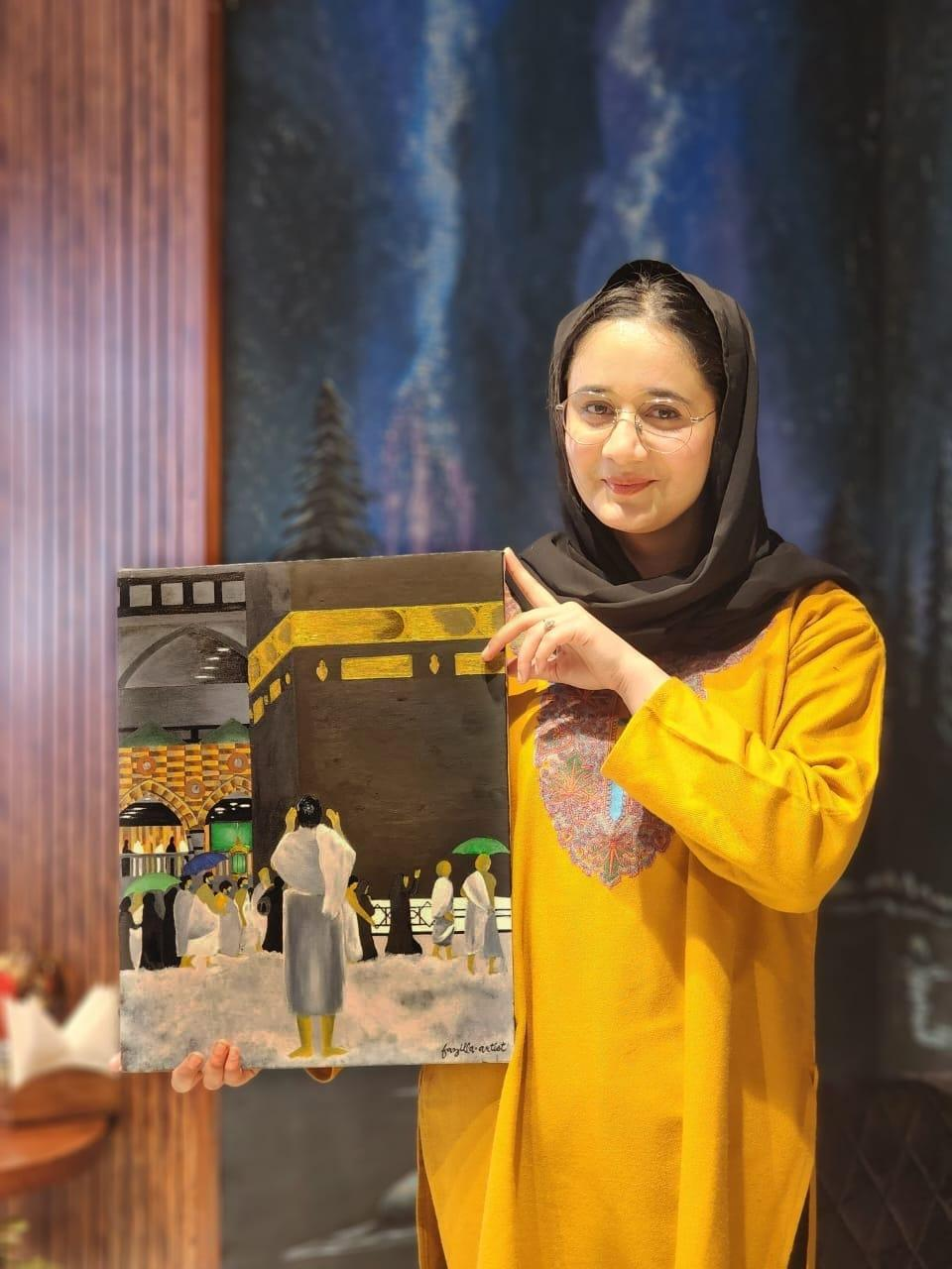Meet Fazila Jan: A Young Kashmiri Reshaping Creativity with Art and Calligraphy