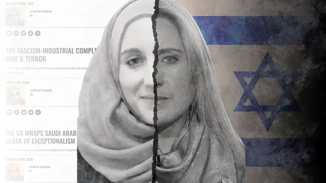 Catherine Perez Shakdam Jewish Girl change her religion for Secret Mission in Iran for Israel