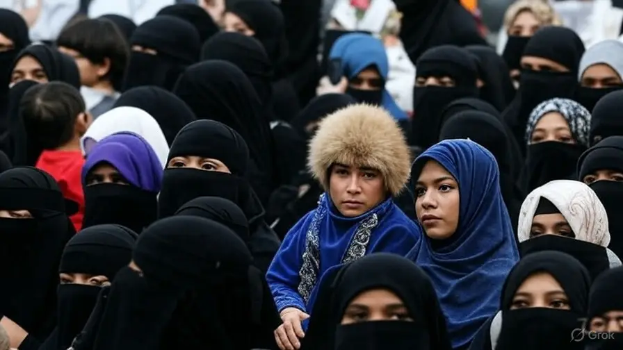 Kazakhstan Parliament Approves Law Banning Niqabs in Public
