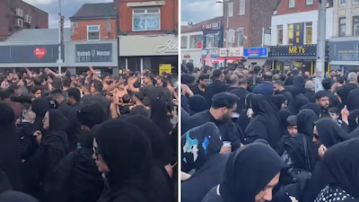 Elon Musk reposts a video of Muharram procession in Manchester England