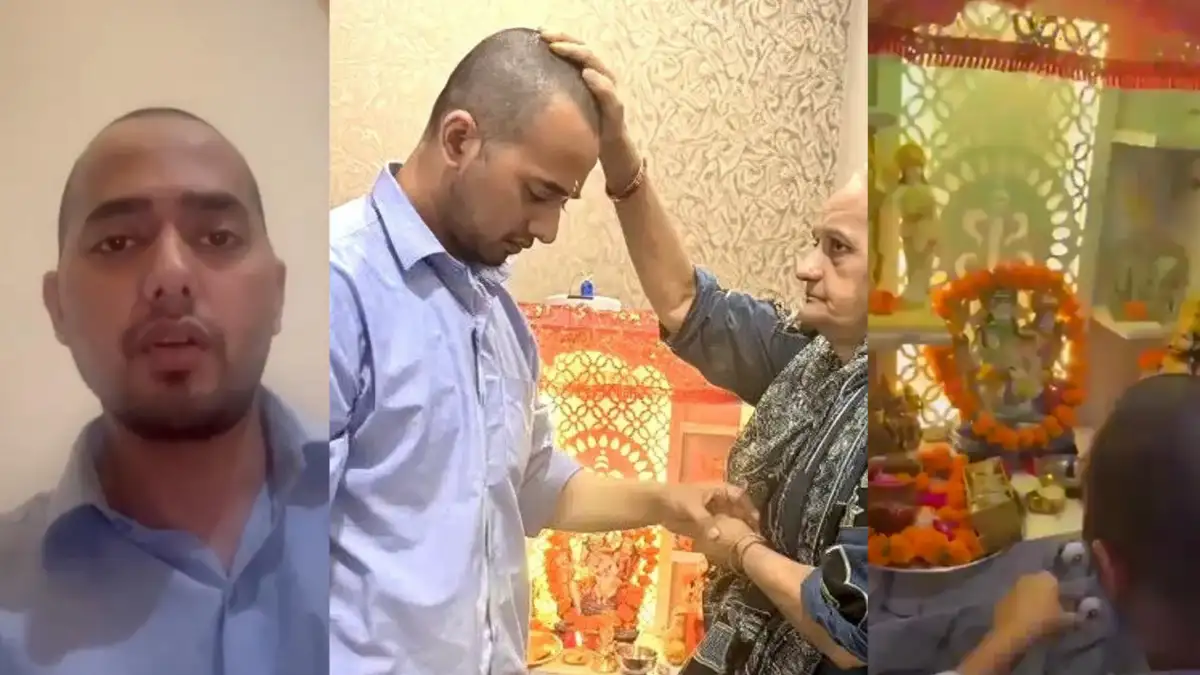 Ayush Malik Re-Converts To Hinduism