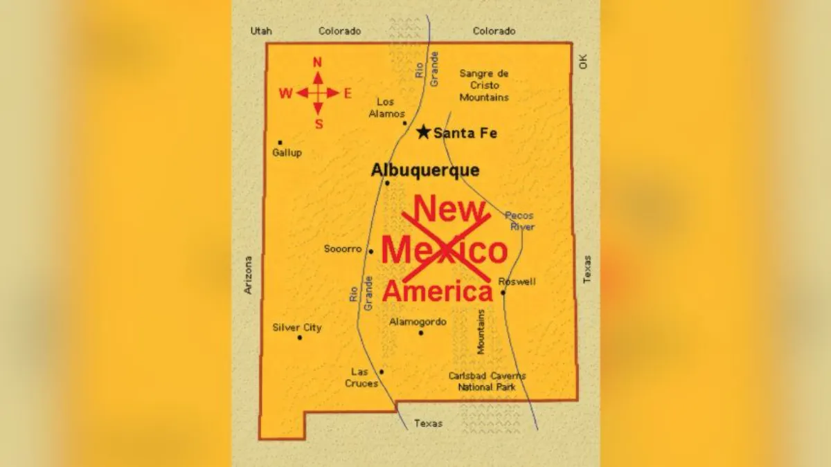Trump Suggests Renaming New Mexico to ‘New America’ in Social Media Post, No Executive Order Signed