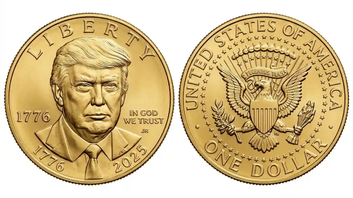 Trump Is Not First President on a U.S. Coin, but First Living President on a Dollar Coin